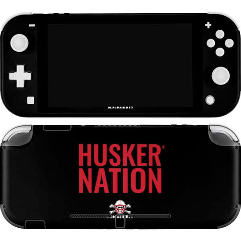 University of Nebraska Husker Nation Nintendo Switch Lite Skin